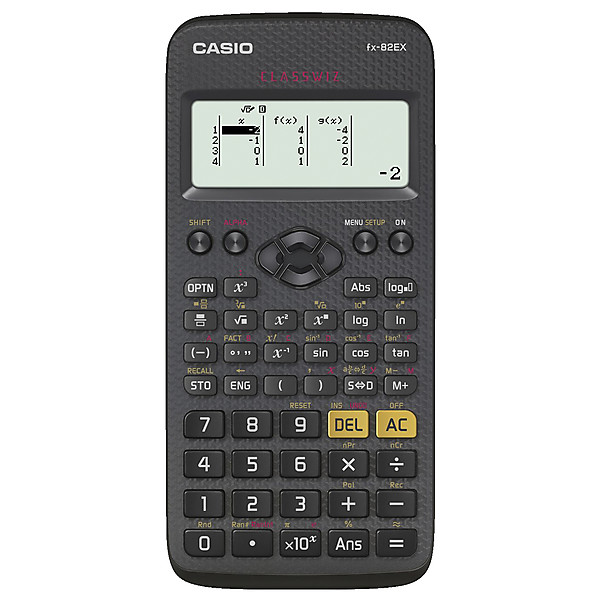 Casio FX-82EX ClassWiz, musta, 141860