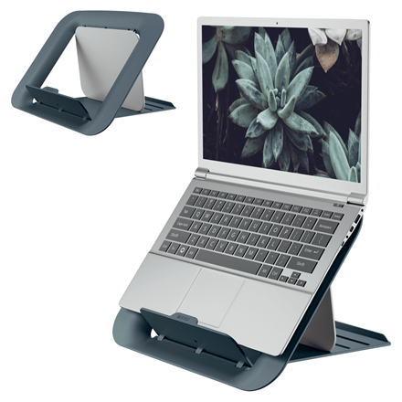 Leitz Cosy justerbart laptopställning grå