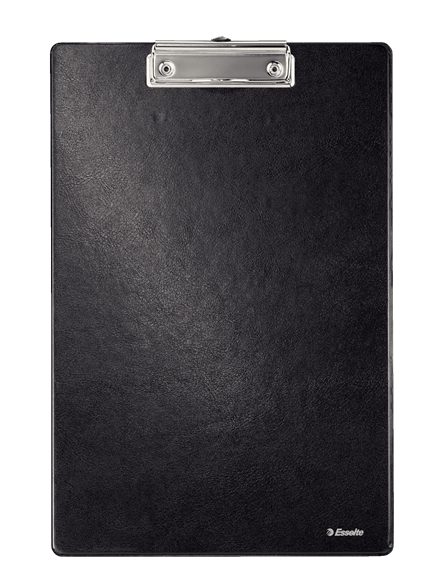 Esselte Käsikirjoitusalusta Clipboard 56057, musta, ilman kantta 