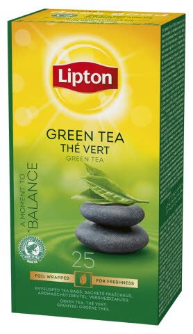 Lipton vihreä tee 25 ps 6 ras/ltk