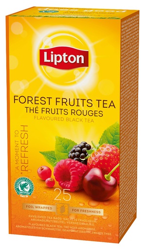Lipton metsämarjatee Forest Fruits 25 pss (6 ras/ltk)