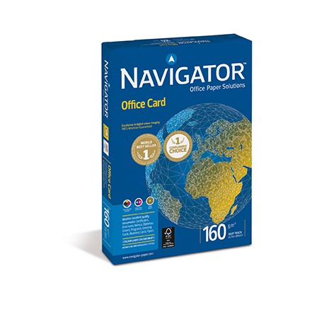 Navigator 160g A4, 127580 NAVOFF160A4, 250 ark/pkt, 5 pkt/ltk