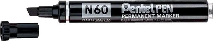 Pentel N60-AE huopakynä musta / viisto