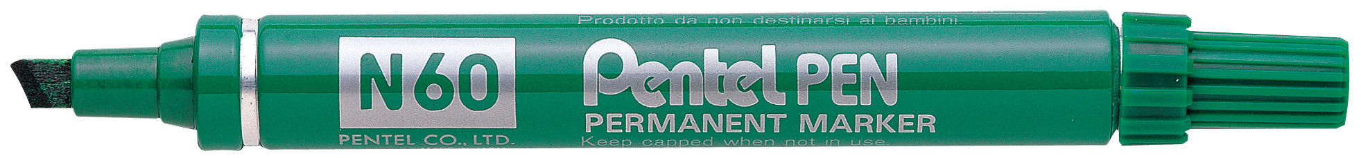 Pentel N60-DE huopakynä vihreä / viisto