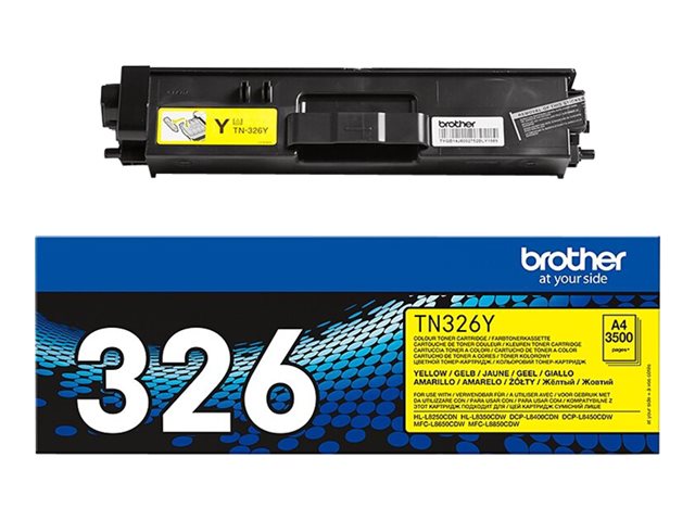 TN326Y Yellow, Brother DCP-L8400, DCP-L8450, HL-L8250, HL-L8350, MFC-L8650, MFC-L8850