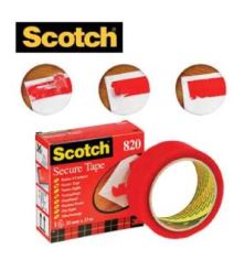  Sinetöintiteippi PUN Scotch 820 35mmx33m