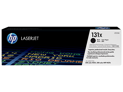 CF210X Black, HP LaserJet Pro 200 M251n, 200 M251nw, MFP M276n, MFP M276nw