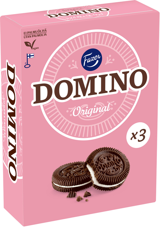 Domino original kex, 525 g vanilj