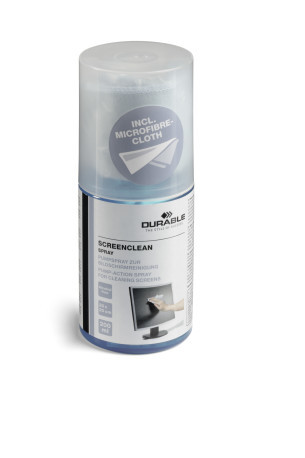 Durable Screenclean Spray 200ml pyyhkeellä 582300