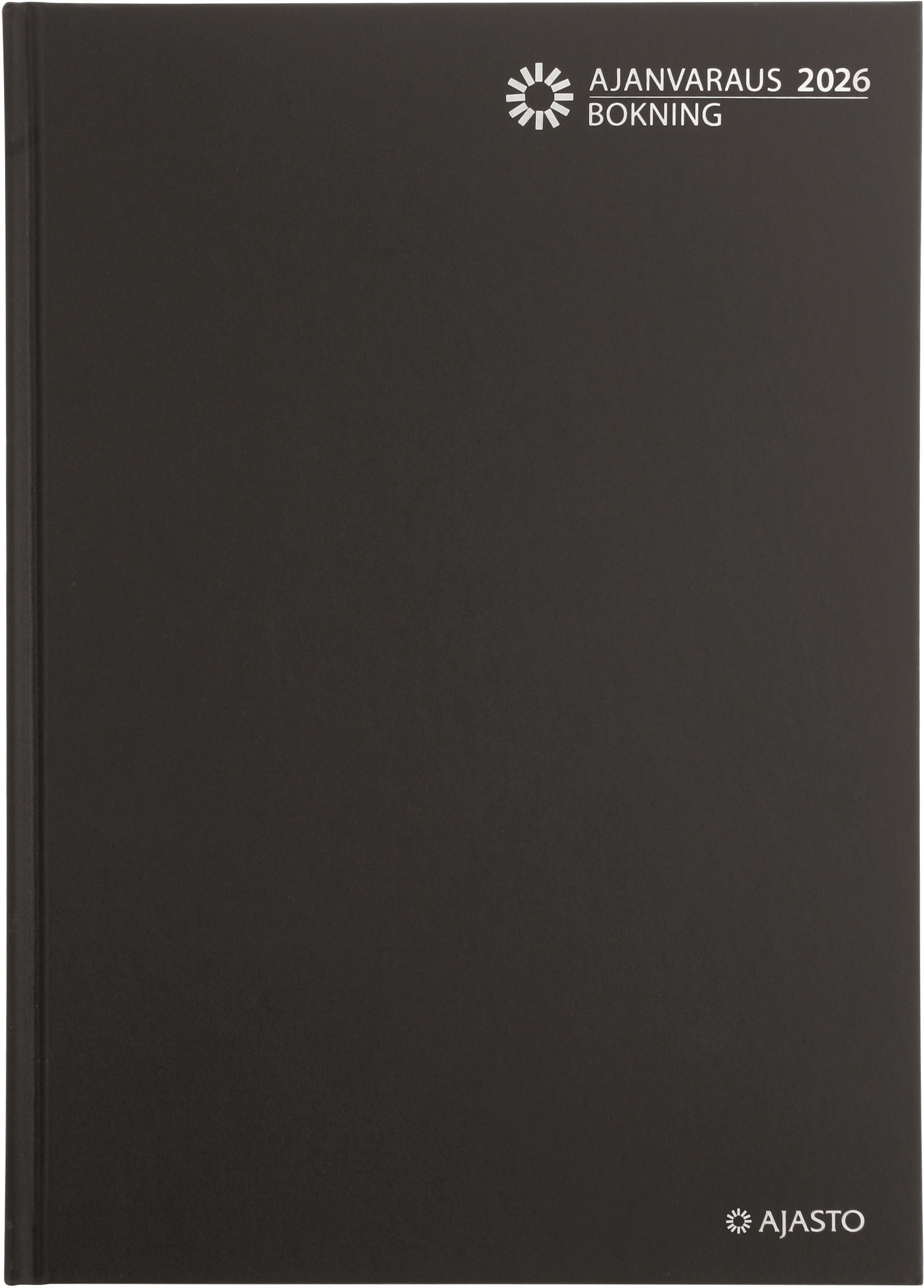 Ajanvaraus/Bokning, sidottu, päivä/sivu 2026