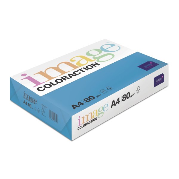 Image Coloraction Stockholm / Deep Blue A4, 80g (ent. kirkkaansininen )