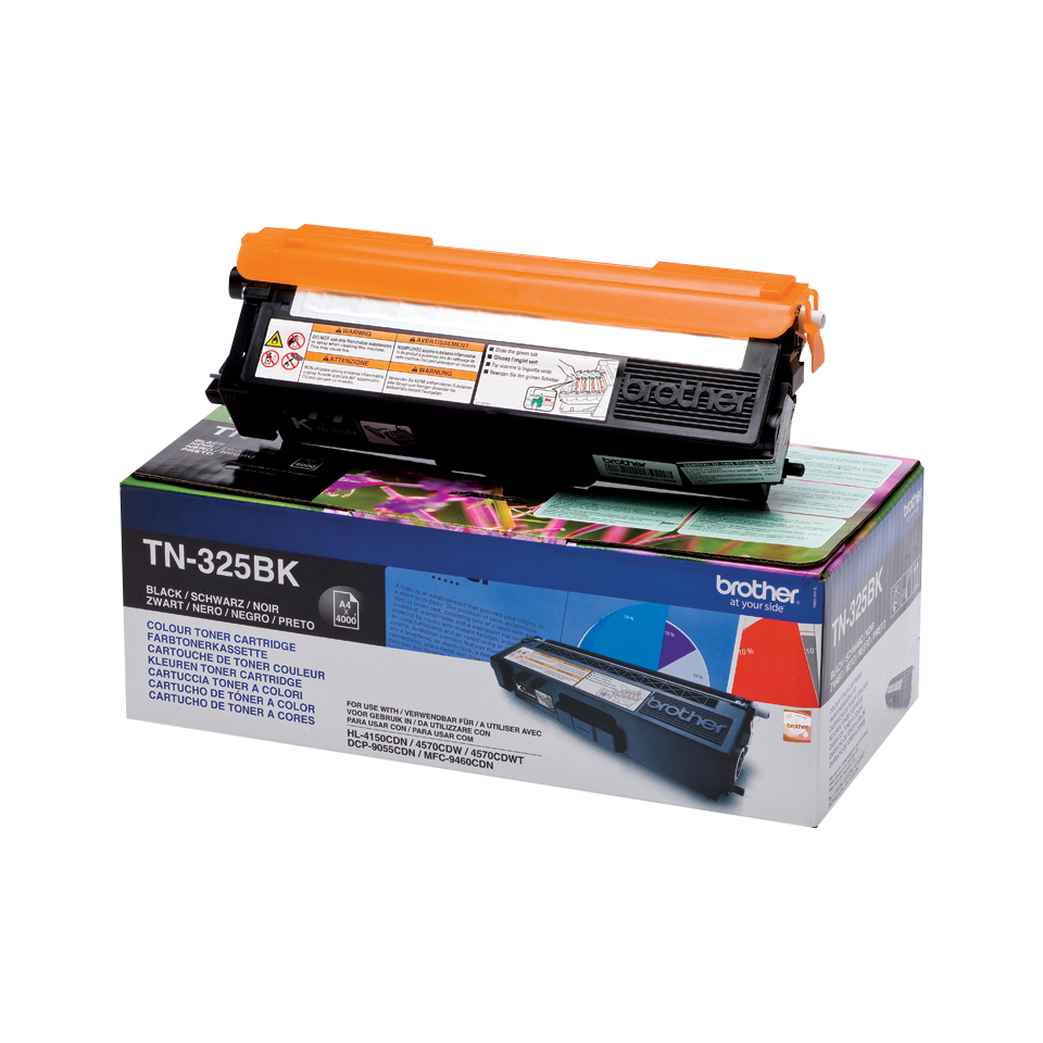 TN325BK Black, Brother DCP-9055, DCP-9270, HL-4140, HL-4150, HL-4570, MFC-9460, MFC-9465, MFC-9970