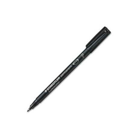 TT Staedtler Lumocolor 318-9 Musta Permanent Fine