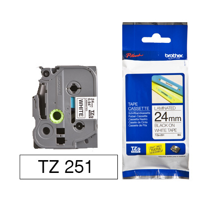 TZe-251 24 mm svart/vitt